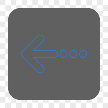 Sol yuvarlak kare düğme göndermek