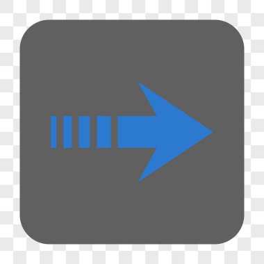 Sağ yuvarlak kare düğme göndermek