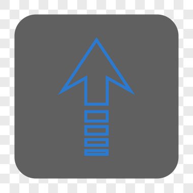 Yuvarlatılmış Kare düğmesini yukarı gönder