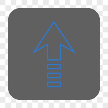 Yuvarlatılmış Kare düğmesini yukarı gönder