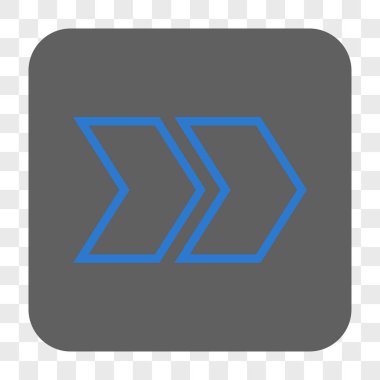 Şu yuvarlak üst karakter kare düğme