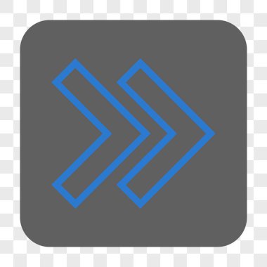 Şu yuvarlak üst karakter kare düğme