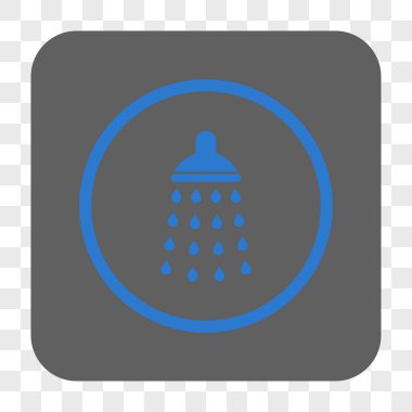 Duş yuvarlak kare düğme