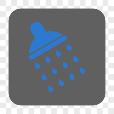 Duş yuvarlak kare düğme