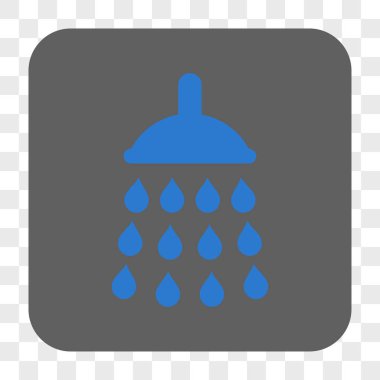 Duş yuvarlak kare düğme