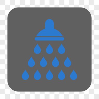 Duş yuvarlak kare düğme