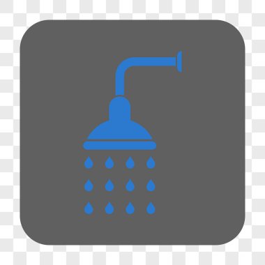 Duş yuvarlak kare düğme