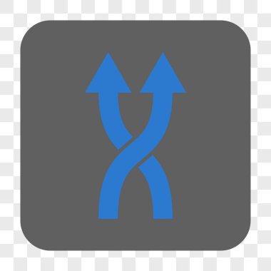 Yuvarlatılmış Kare düğmesini yukarı okları shuffle