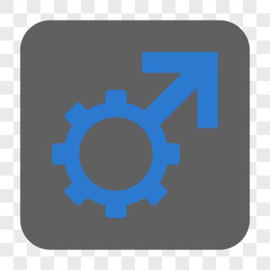 Teknolojik Potence yuvarlak kare düğme