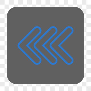 Üçlü işaretçisini sola yuvarlak kare düğme