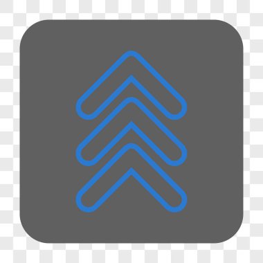 İşaretçiyi yuvarlatılmış kare düğme kadar üçlü