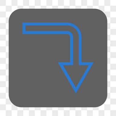 Yuvarlatılmış Kare düğmesini basılı açmak