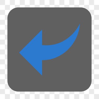 Yuvarlatılmış Kare düğme geri al