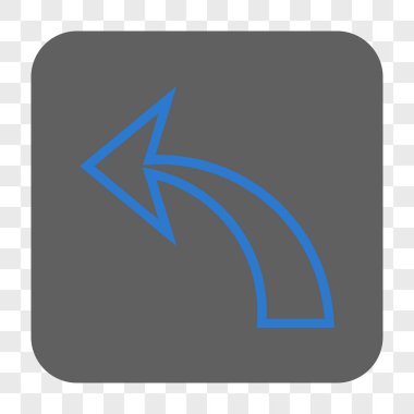 Yuvarlatılmış Kare düğme geri al