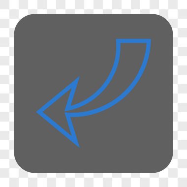 Yuvarlatılmış Kare düğme geri al