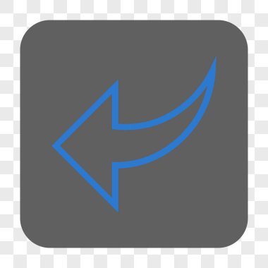 Yuvarlatılmış Kare düğme geri al