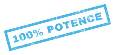 Yüzde 100 Potence lastik damgası