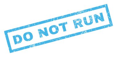 Lastik damgası çalıştırmayın