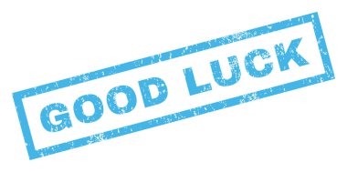 iyi şanslar lastik damgası