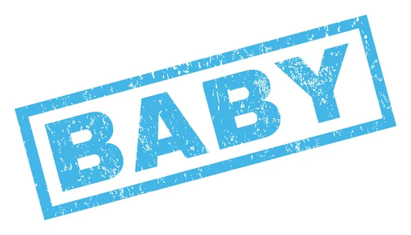 Sello de goma bebé — Vector de stock