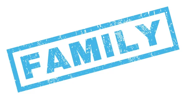 Familie mit Stempel — Stockvektor