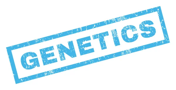 Генетическая резиновая марка — стоковый вектор