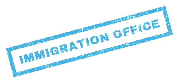 Oficina de Inmigración Sello de goma — Vector de stock