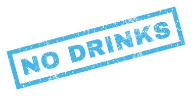 İçecekler lastik damga yok