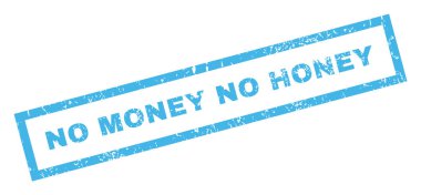 Hiç para yok tatlım lastik damga