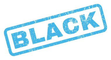 siyah lastik damgası