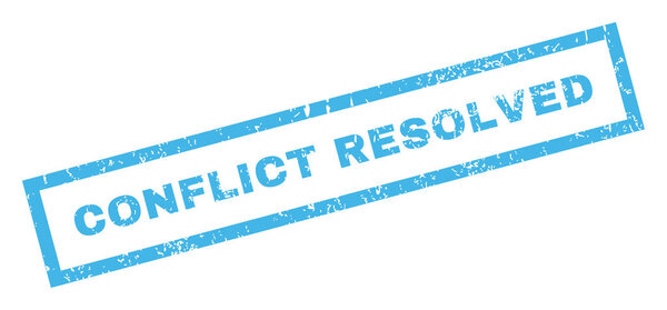 Резиновая марка конфликта
