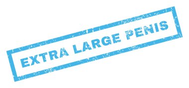 Extra Large Penis Rubber Stamp