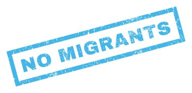 Göçmenler lastik damga yok