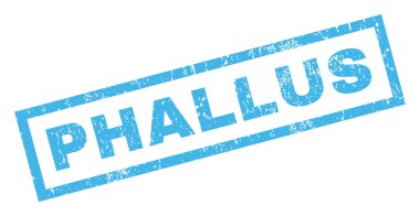 Phallus Rubber Stamp