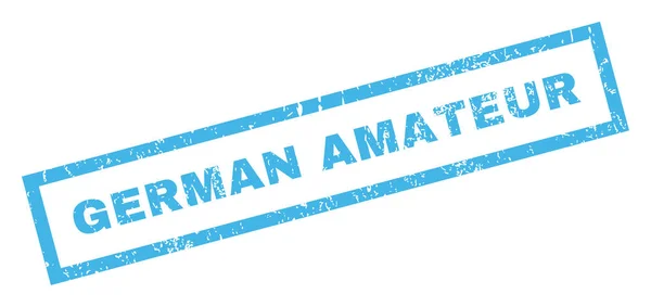 Deutscher Amateurstempel — Stockvektor