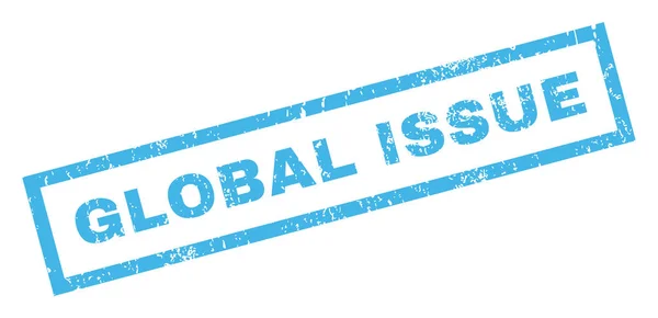 Sello de goma GLOBAL ISSUE — Archivo Imágenes Vectoriales