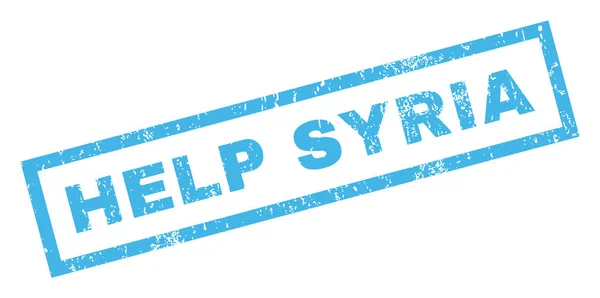 Hilfe syrischer Stempel — Stockvektor