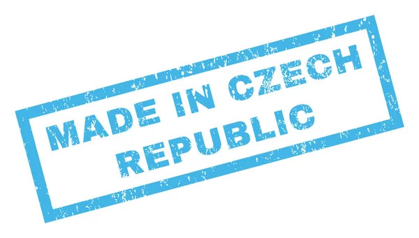 Зроблено в Чеській Республіці штамп — стоковий вектор