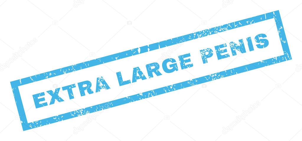 Extra Large Penis Rubber Stamp