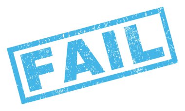 Lastik damgası başarısız