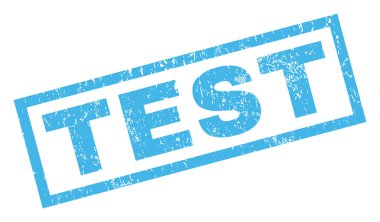 Test lastik damgası