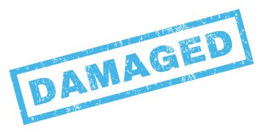 Hasarlı lastik damgası