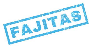 Fajitas lastik damgası