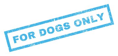 Köpekler tek onaylayan kaşe