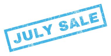 Temmuz Satılık lastik damgası