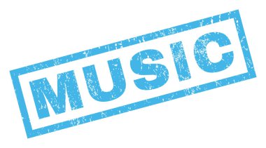 müzik lastik damgası