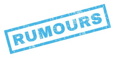 Rumours Rubber Stamp clipart