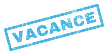 Vacance Rubber Stamp