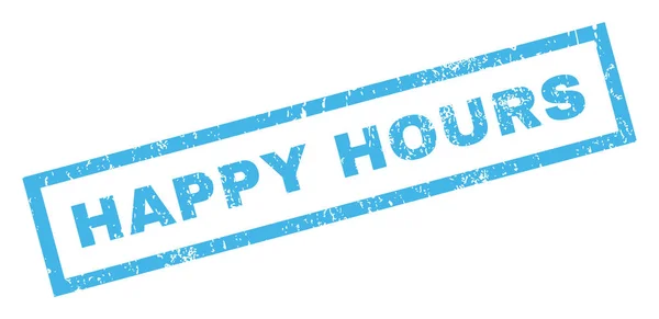 Happy Hours Carimbo de borracha — Vetor de Stock
