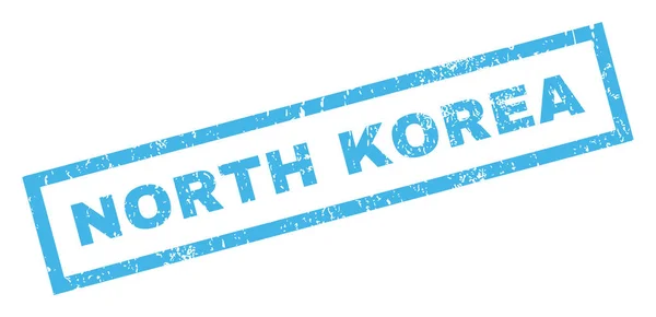 北朝鮮のゴム製スタンプ — ストックベクタ
